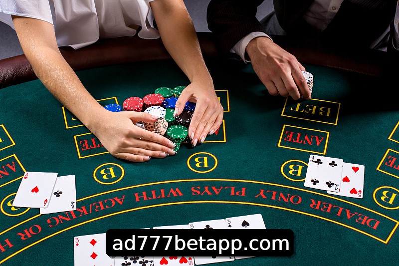 Mesa de Blackjack ad777bet